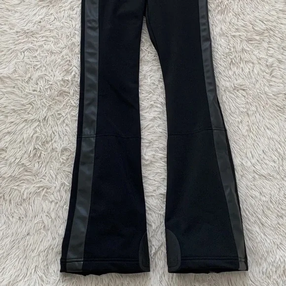 NWT Goldbergh lynx leopard print fur trim down hooded ski suit - Picture 11 of 14